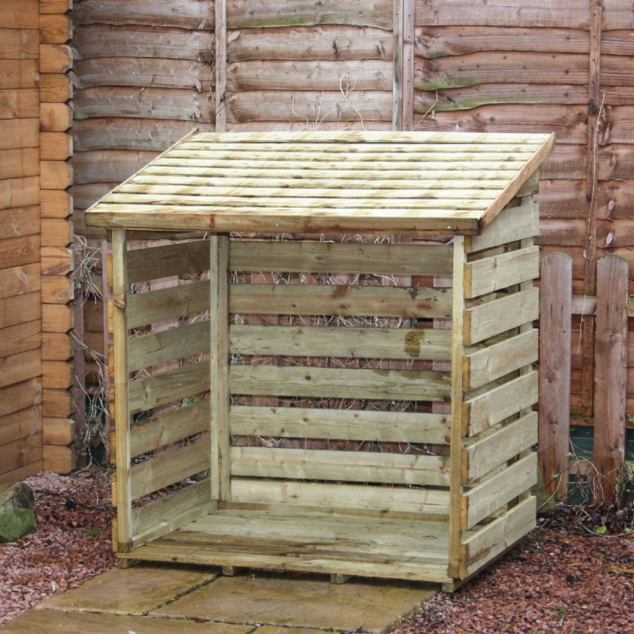 Дровницы из паллет