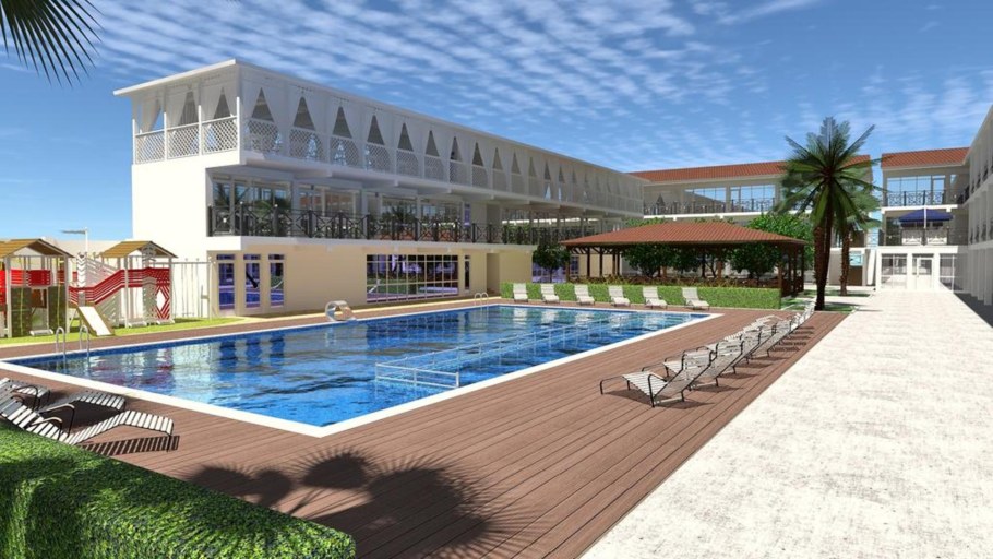 Гагринская колоннада Гагра