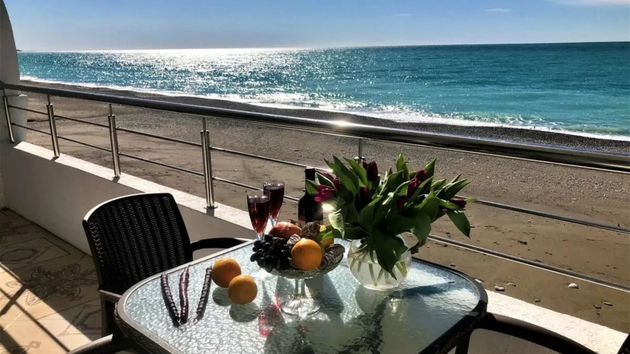 Старая Гагра на карте Абхазии