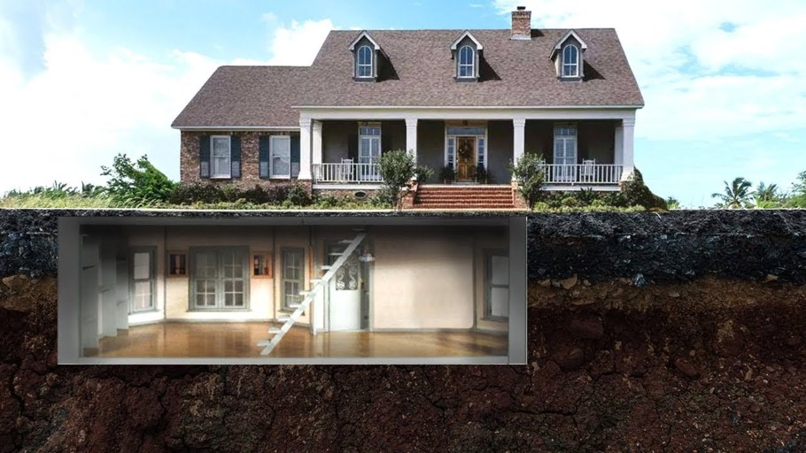 Дом с большим подвалом