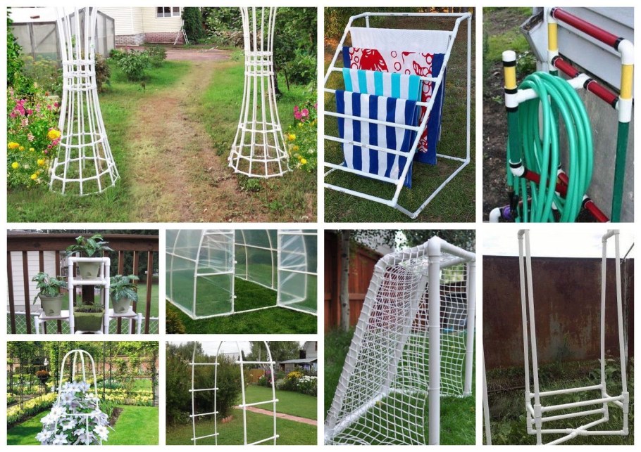 Поделки из пластиковых труб