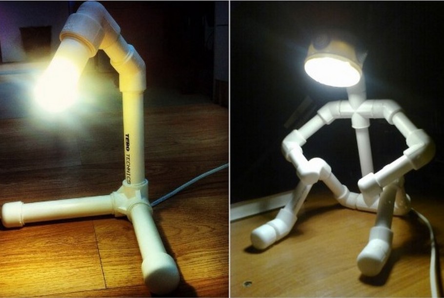 Турник из ПВХ труб