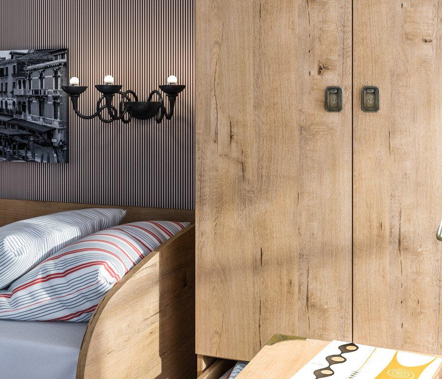 Дуб Бунратти спальня