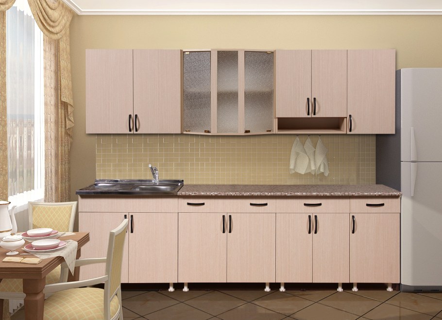 Кухня олива модульная