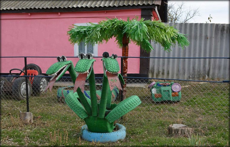 Поделки из шин