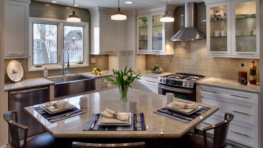 Кухня длинная и узкая интерьер