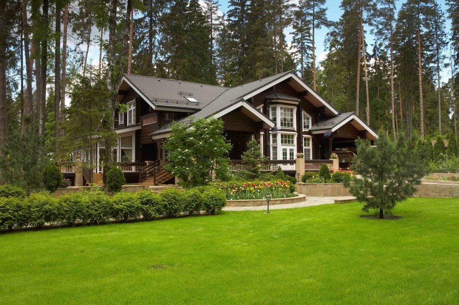 Деревянный домик