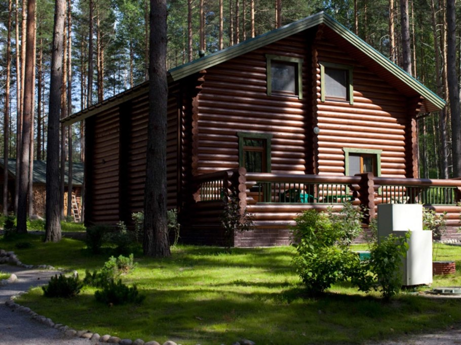 Дом Шале камень/дерево в Сосновом Бору