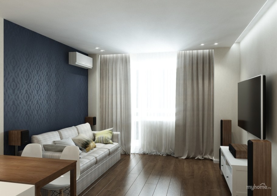 Бюджетная отделка однокомнатной квартиры