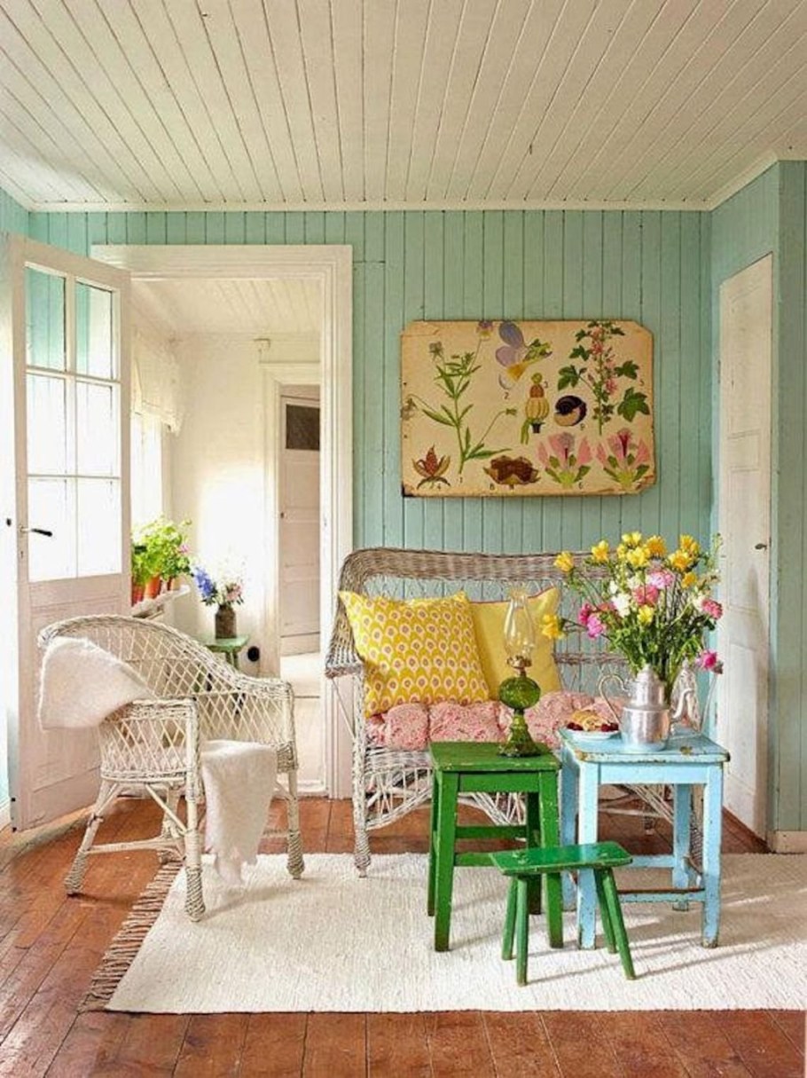 Tikkurila зеленый имитация бруса