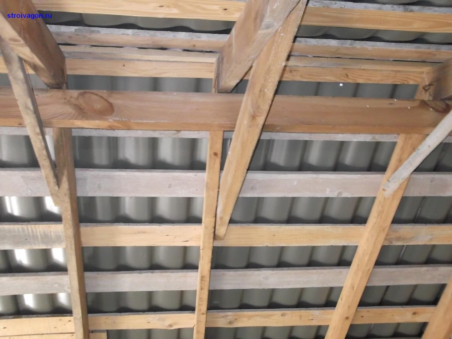Обрешетка стропильной системы