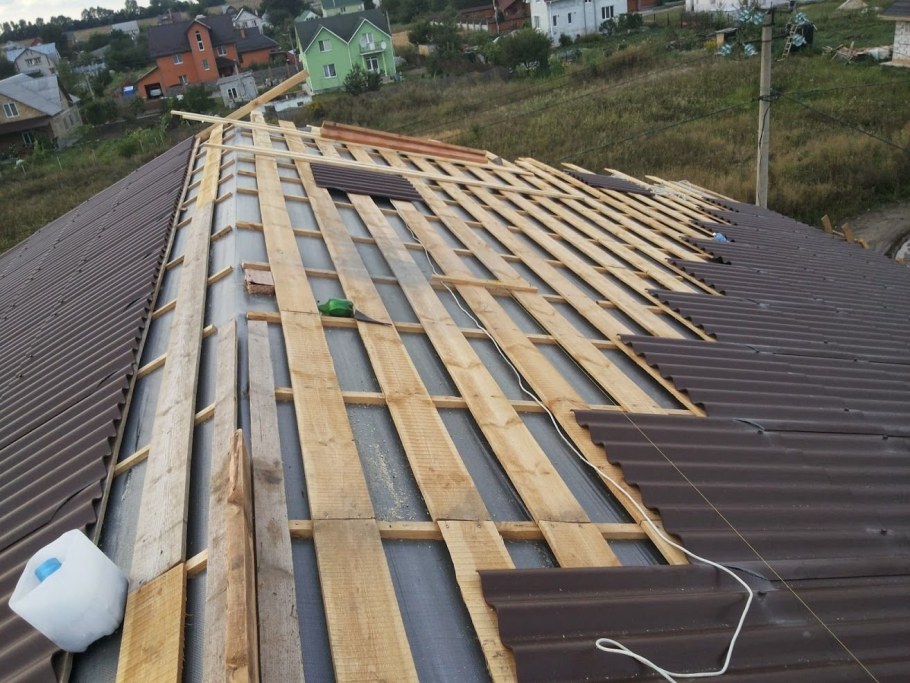 Обрешетка под Шиффер