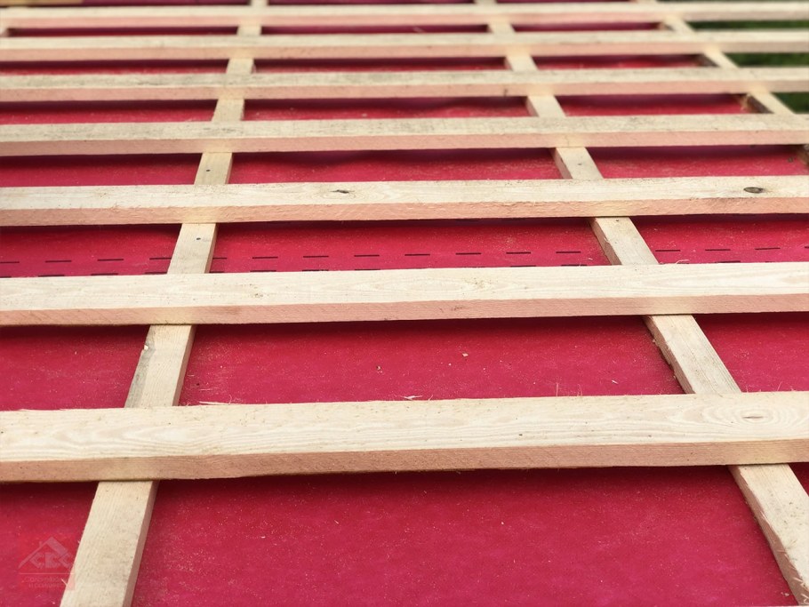 Обрешётка 50х50мм шаг.-500ммl=1212