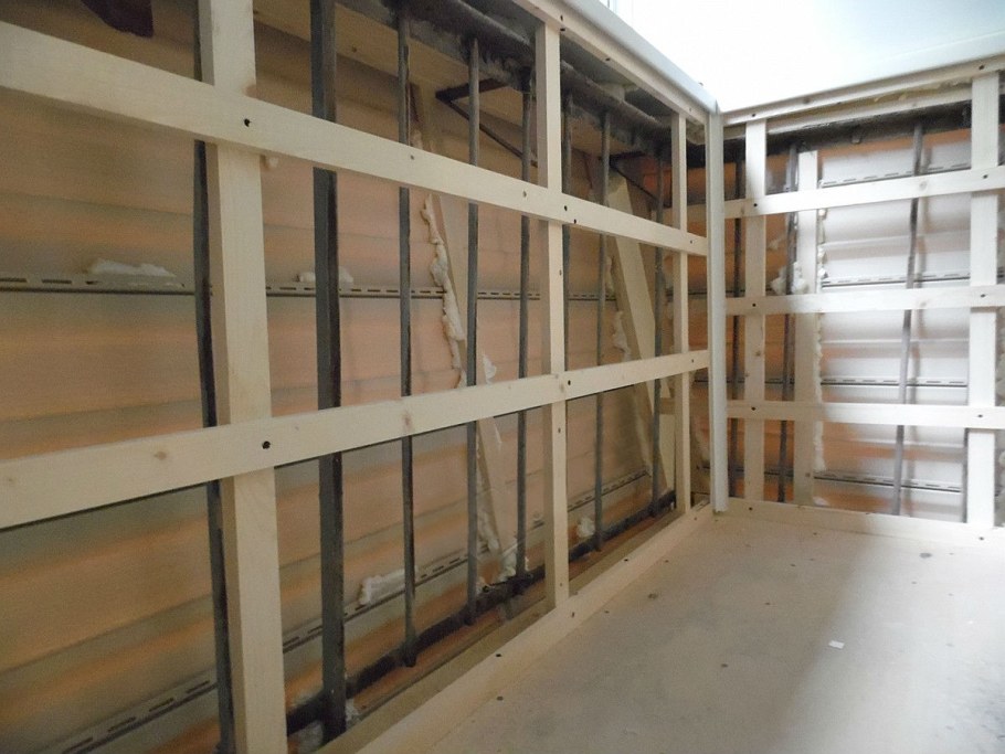 Обрешетка под пластиковые панели на стены из гипсокартона