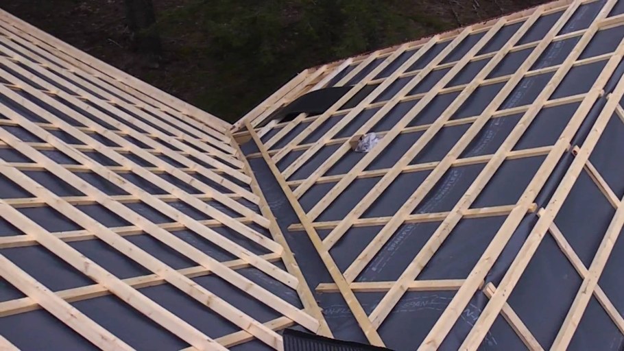 Ендова кровли обрешетка