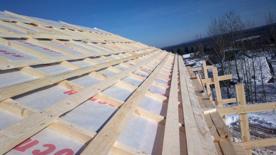 Контробрешетка крыши под ондулин