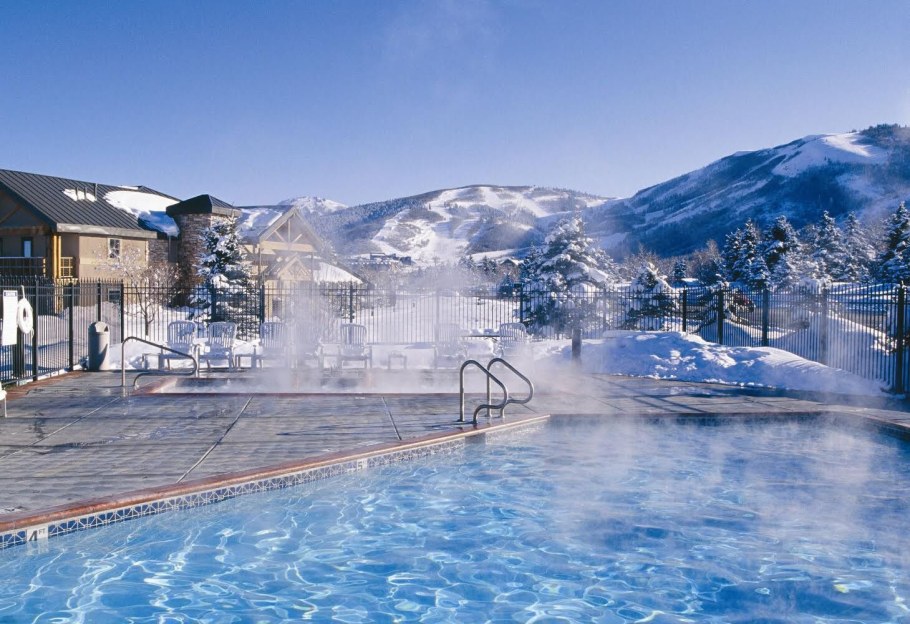 Уличный бассейн с подогревом