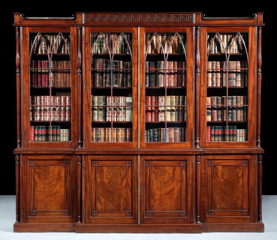 Книжный шкаф 19 века