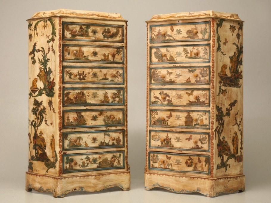 Декупаж старинной мебели