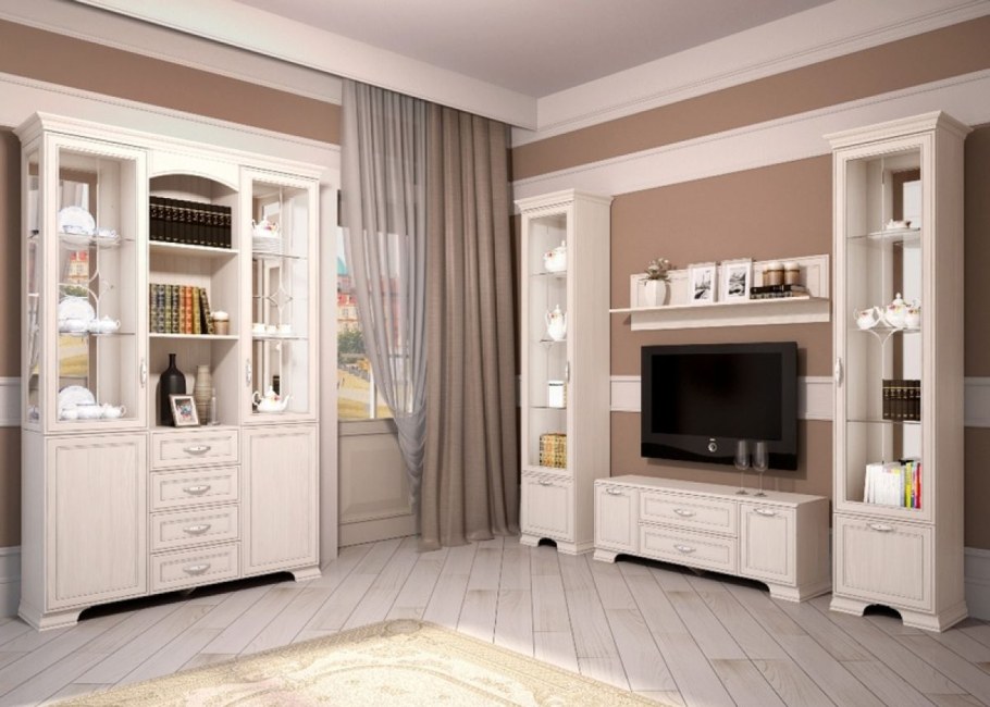 Модульная гостиная Венеция Ижмебель