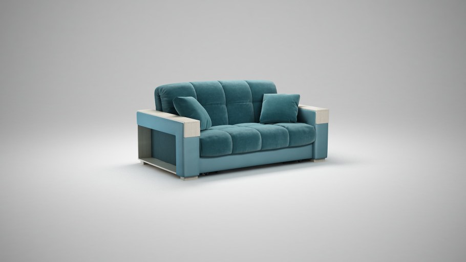 Диван прямой еврокнижка Амстердам 051 Moon