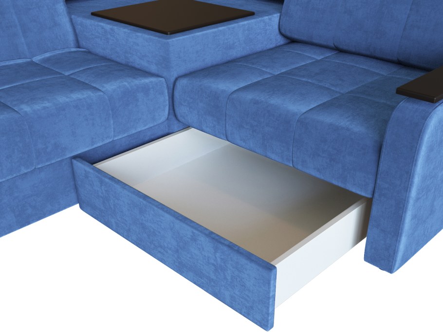 Угловой диван аккордеон Регин