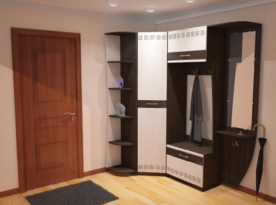 Полки в шкафу купе