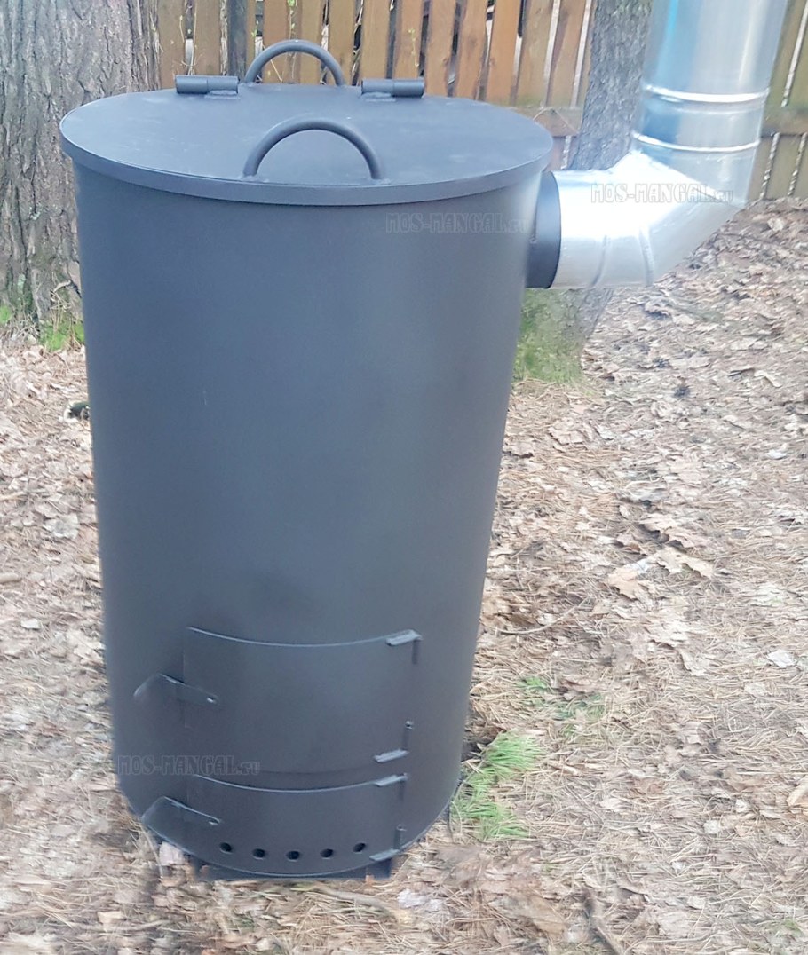 Печь для садового мусора