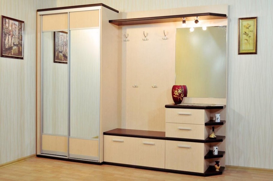 ЛАЙФМЕБЕЛЬ прихожая белая фортуна1700