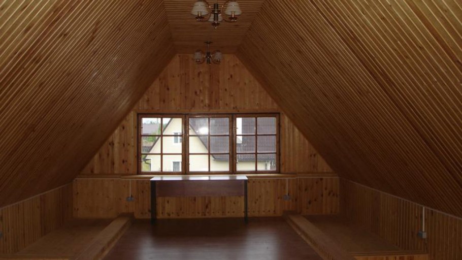 Обшивка второго этажа