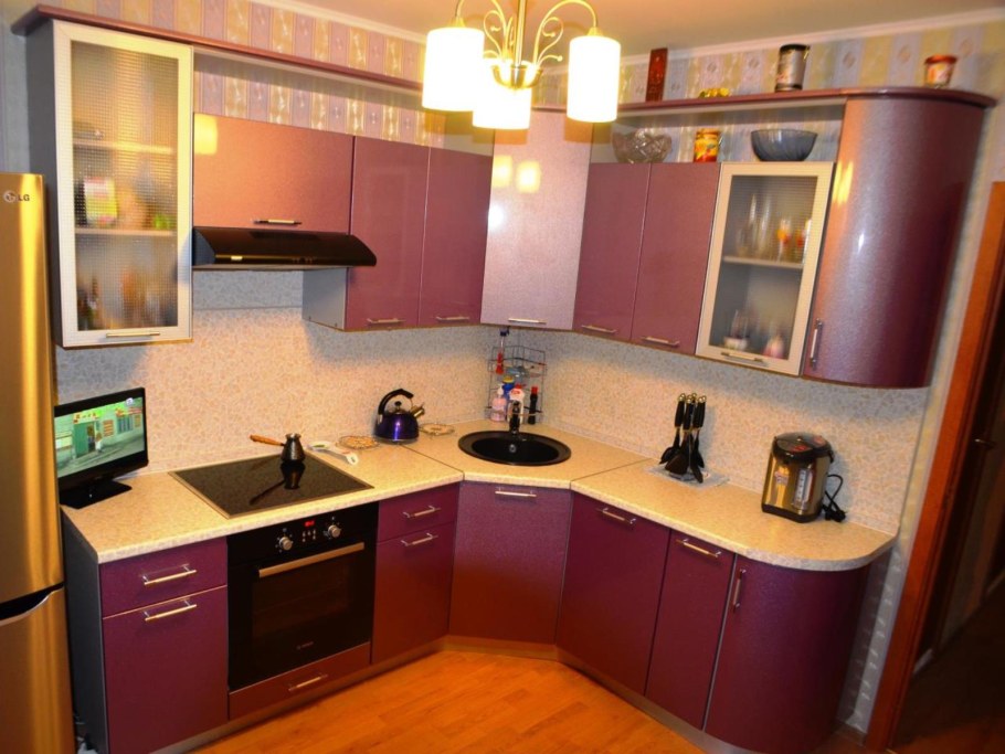 Переклеить кухонный гарнитур