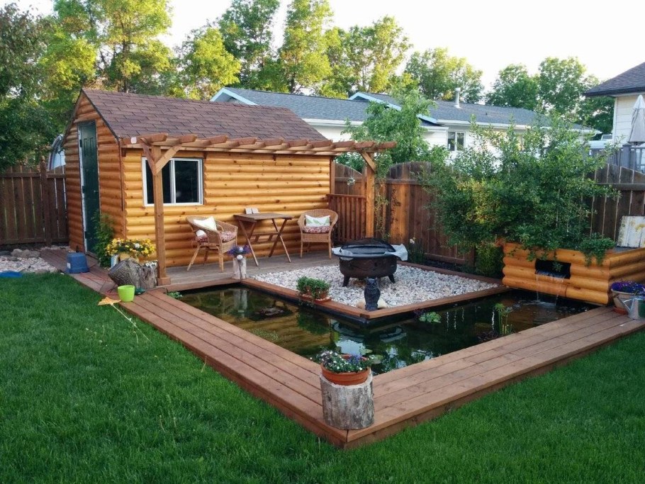 Баня на дачном участке