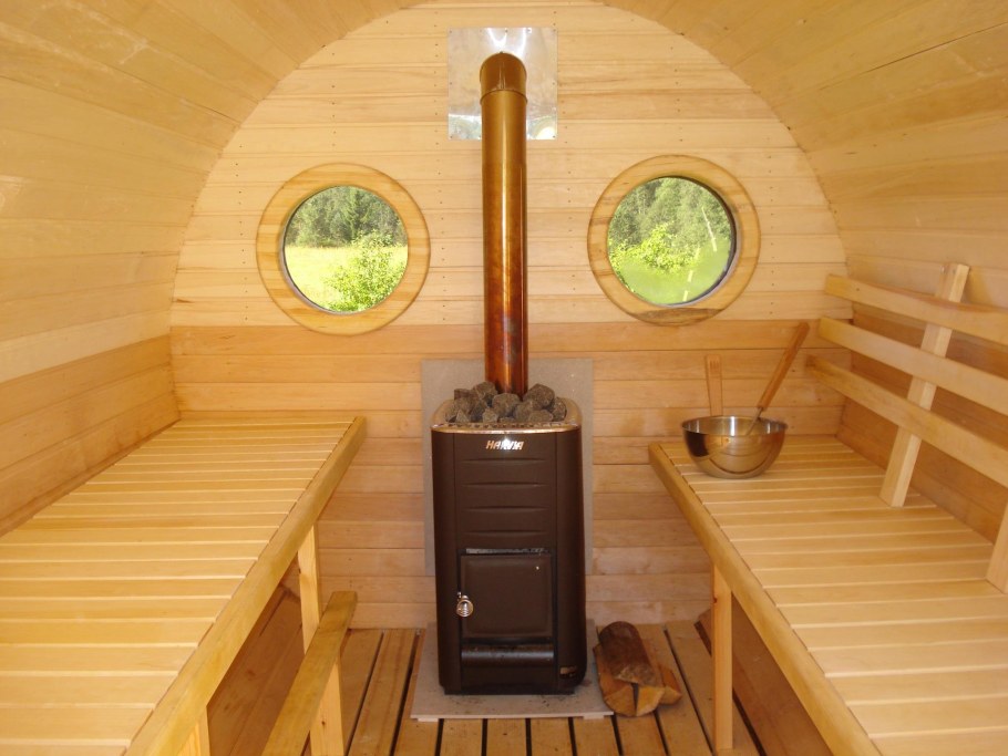 Постройки небольшой бани