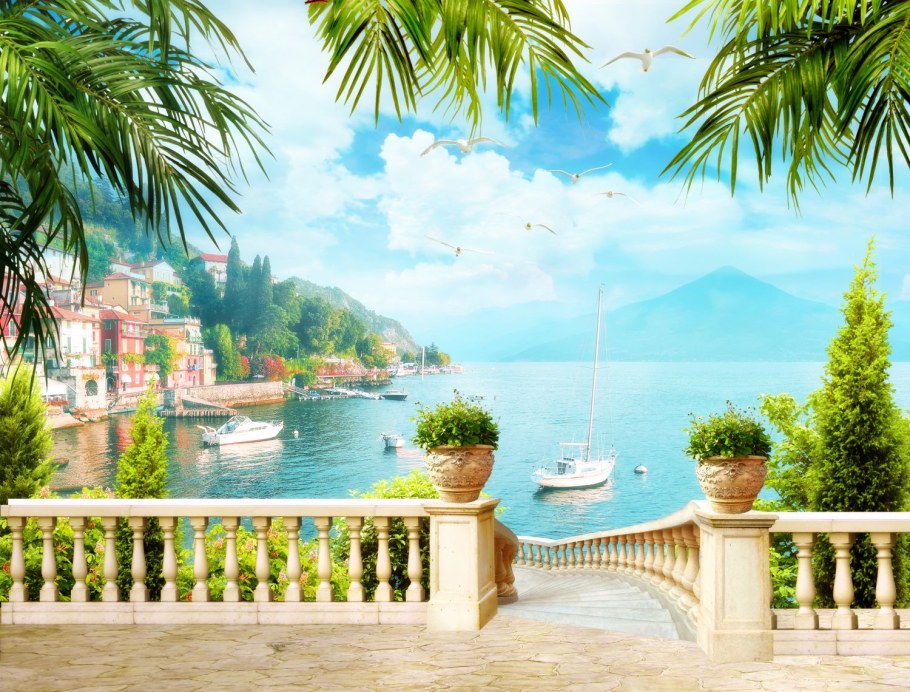 Фрески Апплико горы