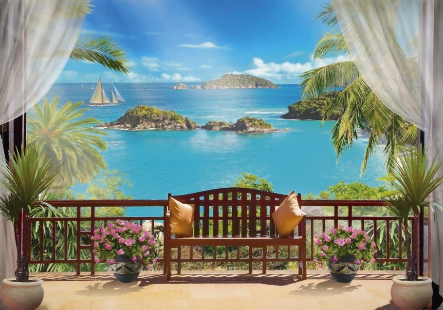 Вид с балкона