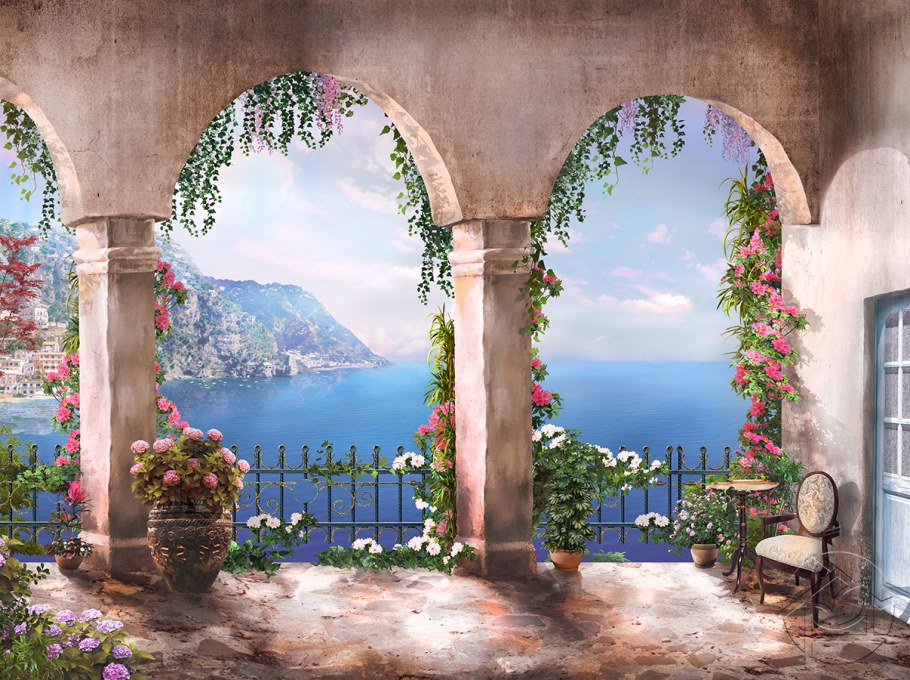 Фрески Апплико арки