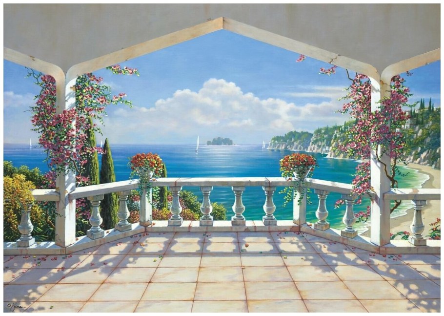 Боб Пейман Ротонда итальянский пейзаж