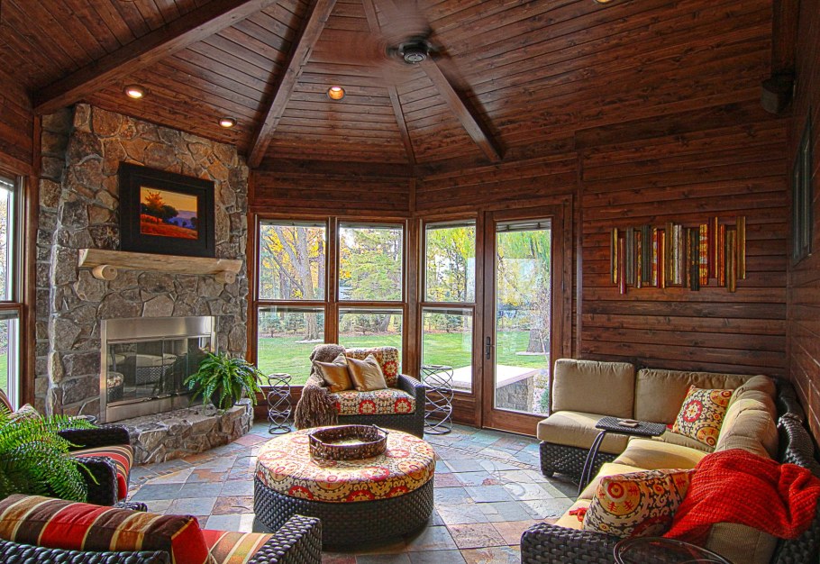 Обшивка веранды