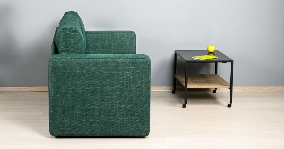 Мягкий стиль диван Флорида Боттл Грин Тольятти