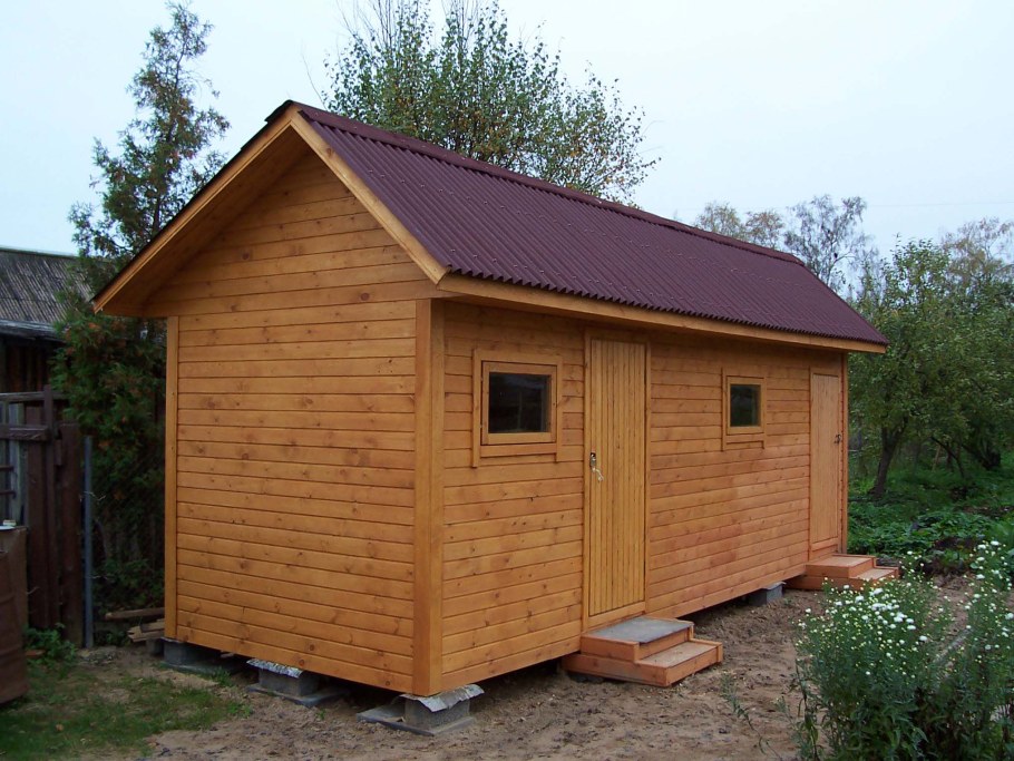 Красивый сарай