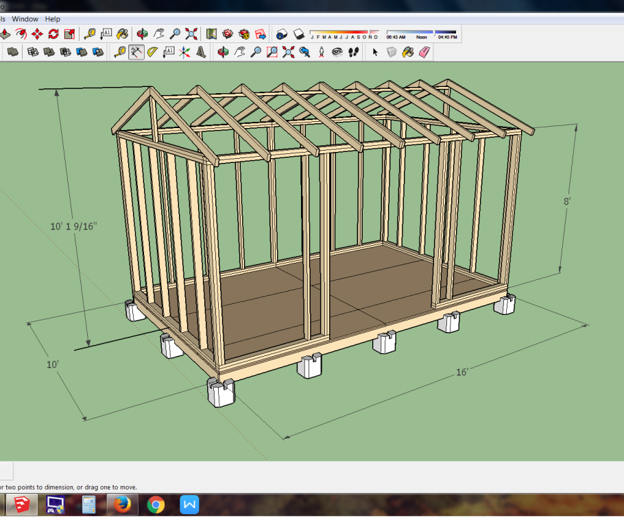 Туалет для дачи деревянный чертеж
