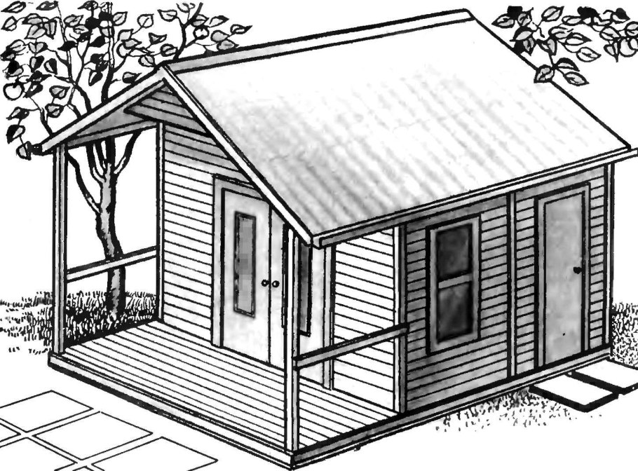 Бытовка 3х4 Зодчий