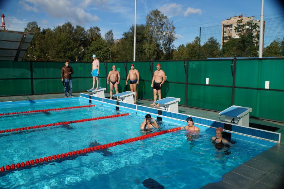 Открытый бассейн Динамо на большая Пороховская