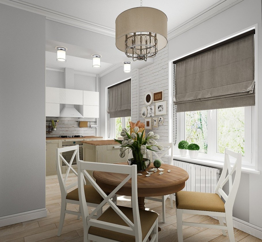 Двухкомнатная хрущевка в скандинавском стиле