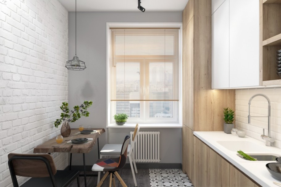 Квартира в скандинавском стиле 50 кв м