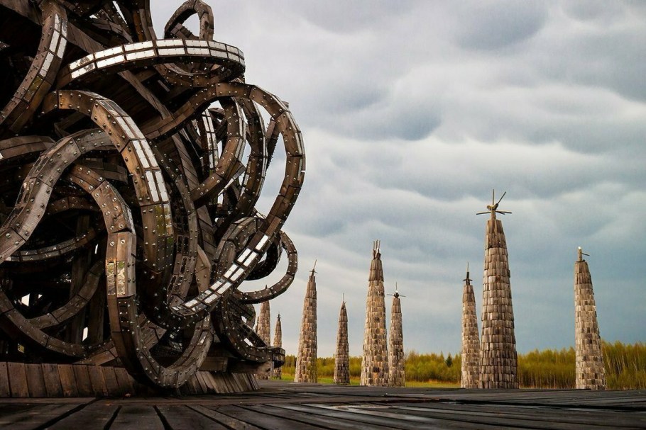 Калуга арт парк Никола Ленивец