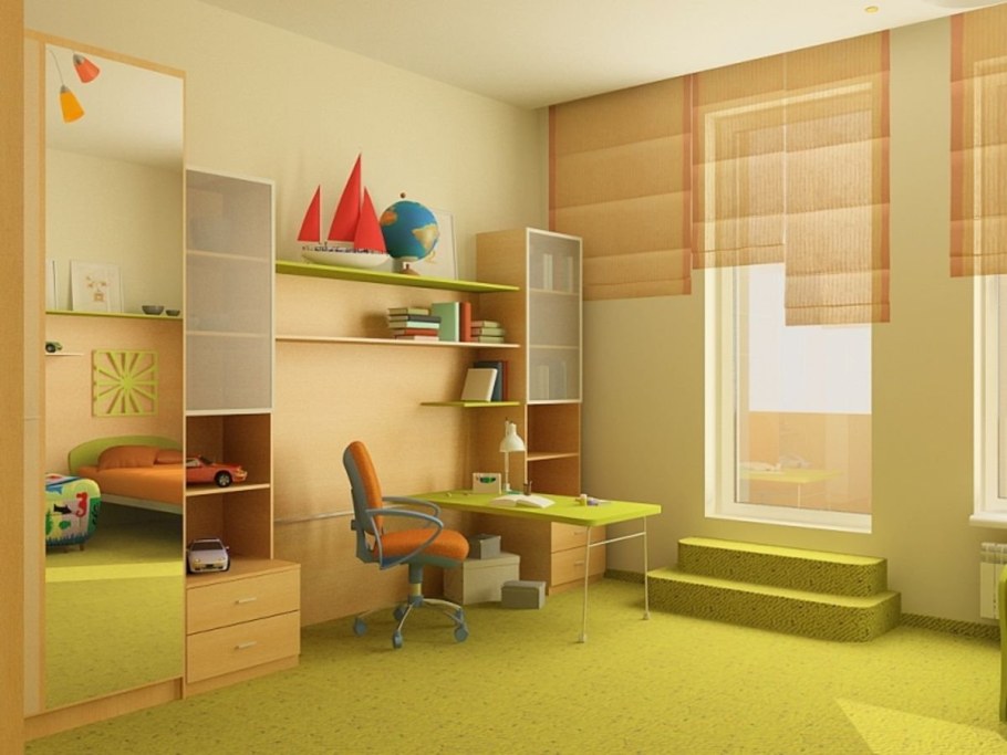 Детские комнаты для мальчишек