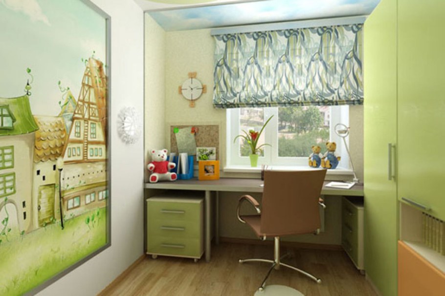 Натяжные потолки в детскую комнату для подростка