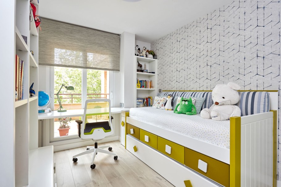 Детская комната для школьника мальчику