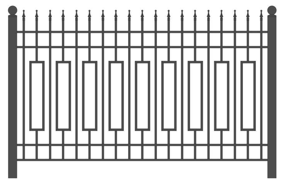 Ворота на фургон сбоку чертеж